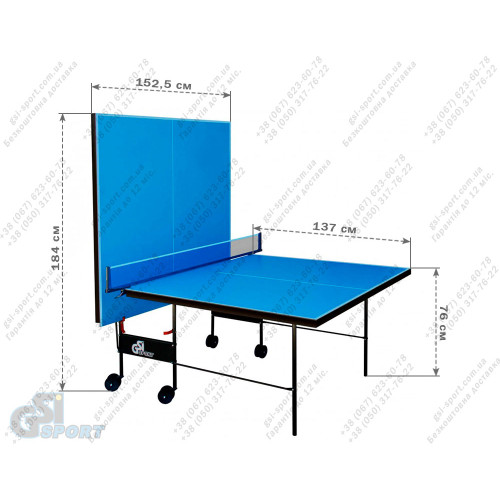 Теннисный стол  Gsi-Sport Athletic Outdoor Alu Line - фото №2